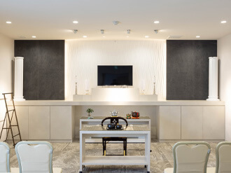 小さなお葬式 畝田西ホール式場内