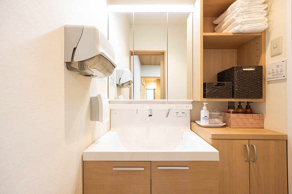 小さなお葬式 若江ホール洗面所