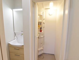 小さなお葬式 八尾青山ホール洗面・シャワー