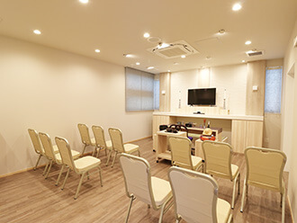 小さなお葬式 八尾青山ホール式場内