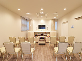 小さなお葬式 八尾青山ホール式場内