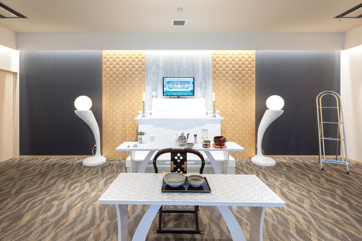 小さなお葬式 野々市本町ホール祭壇