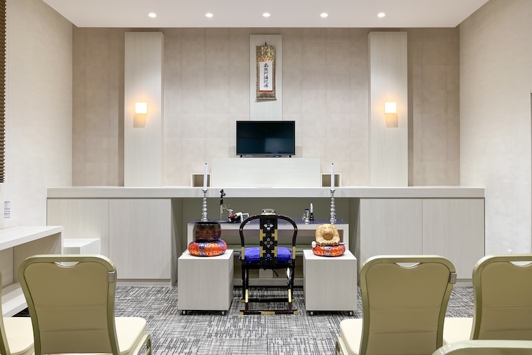 小さなお葬式 堺深井ホール祭壇