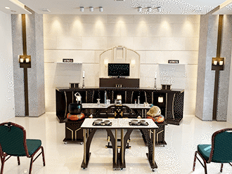 福知山ホール式場内