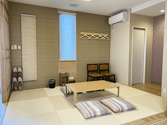 福知山ホールご親族様控え室