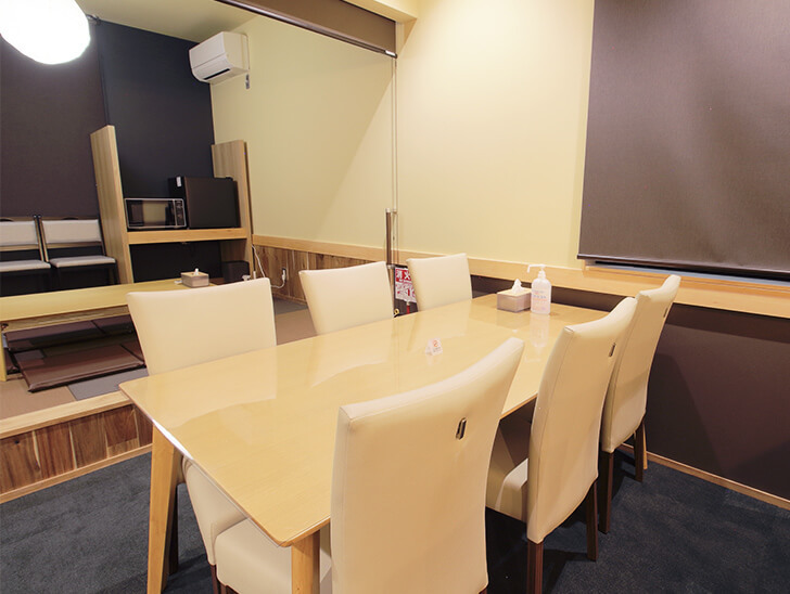 小さなお葬式 東住吉湯里ホール会食室