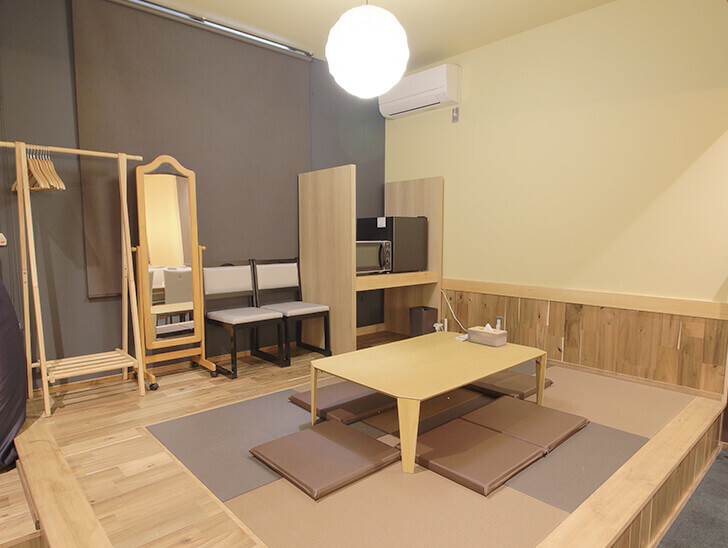 小さなお葬式 東住吉湯里ホール控室