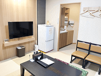 小さなお葬式 枚方星丘ホールご親族様控え室