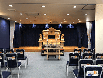 城陽会館式場内