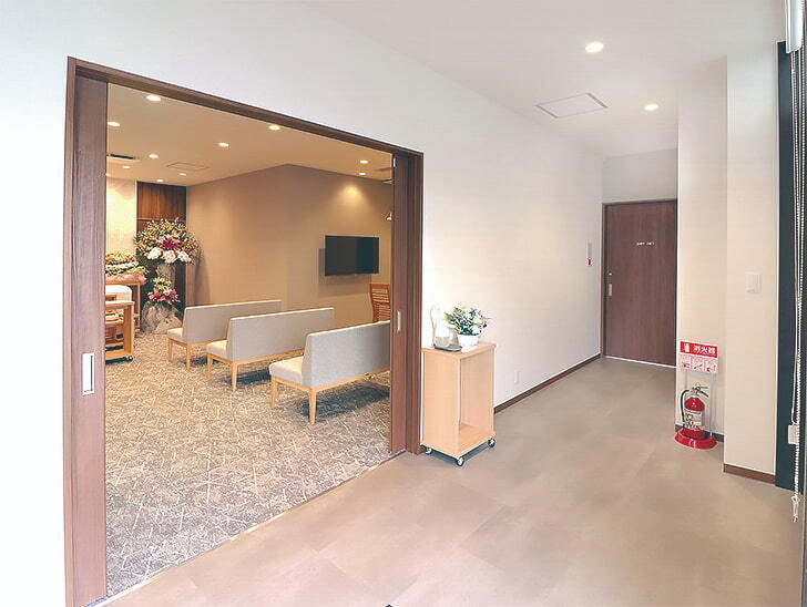小さなお葬式 加古川ホールエントランス・ロビー