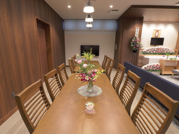 小さなお葬式 熊取ホール会食室