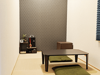 小さなお葬式 草津東ホールご住職様控え室