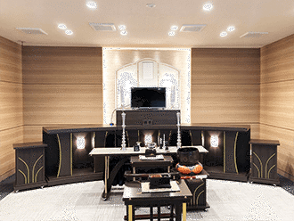 小さなお葬式 草津東ホール祭壇