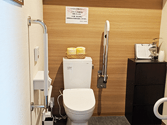 小さなお葬式 草津東ホールバリアフリー対応トイレ