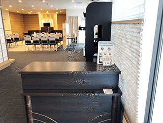 小さなお葬式 草津東ホール受付