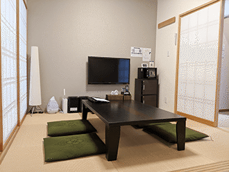 小さなお葬式 草津やばせ中央ホールご親族様控え室