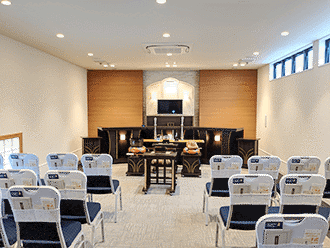 小さなお葬式 守山ホール式場内