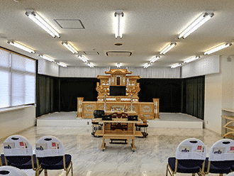 おごとホール式場内