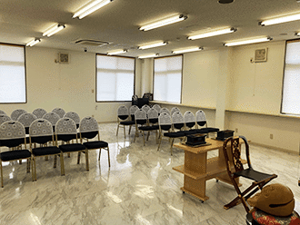 おごとホール式場内