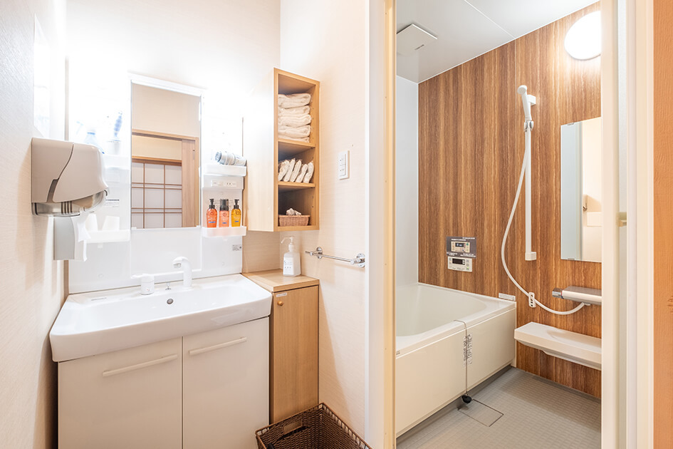 小さなお葬式 大津際川ホール洗面所