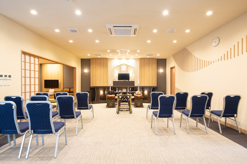 小さなお葬式 大津際川ホール式場