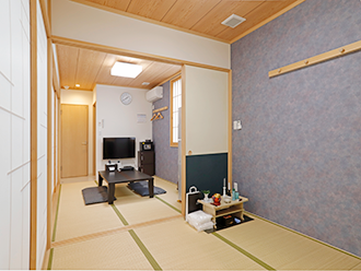 小さなお葬式 栗東ホールご親族様控え室