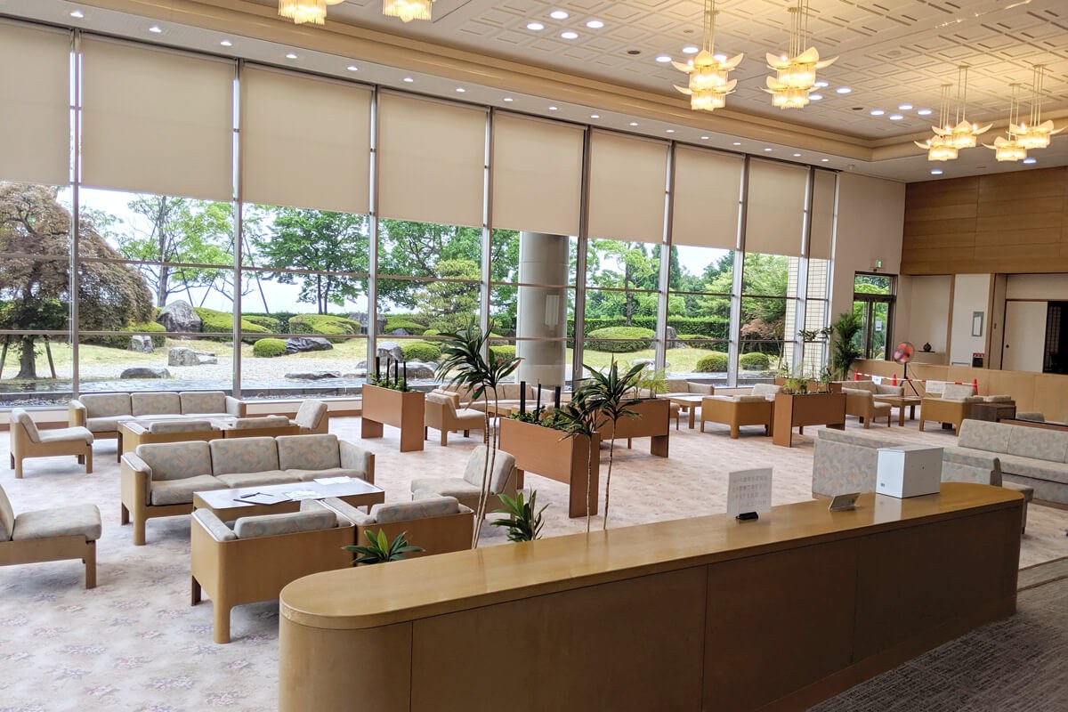 志賀聖苑火葬等の待合室