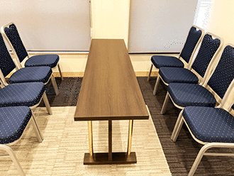 小さなお葬式 高槻中央ホールご親族様控え室