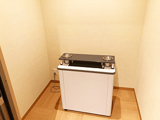 小さなお葬式 高槻中央ホール喫煙所