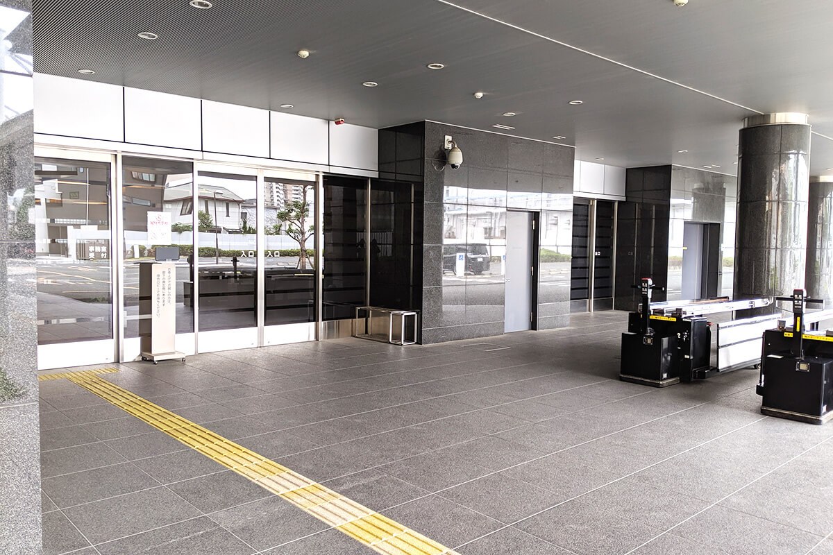 大阪市立鶴見斎場火葬炉入り口