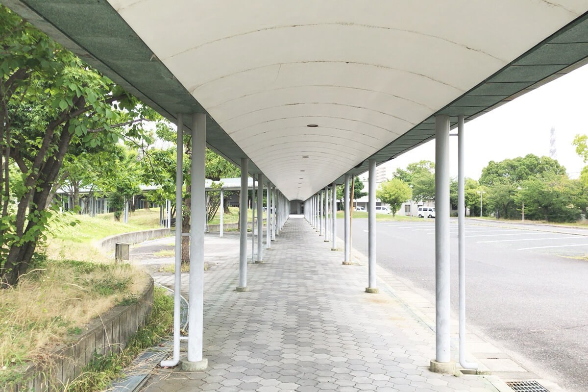 大阪市立瓜破斎場通路