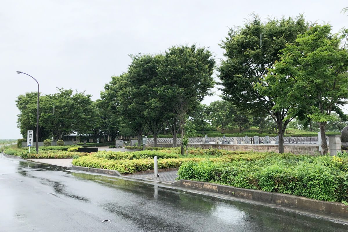 野洲川斎苑入り口