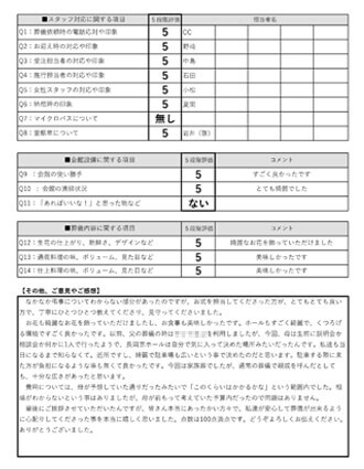 2020年10月22日 長岡京市 T様 一日葬プランアンケート