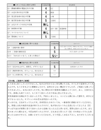 2022年2月14日 堺市 O様 直葬･火葬式プランアンケート